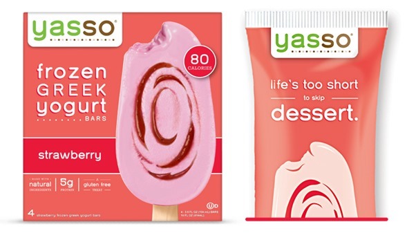 Yasso Strawberry Greek Yogurt Bars