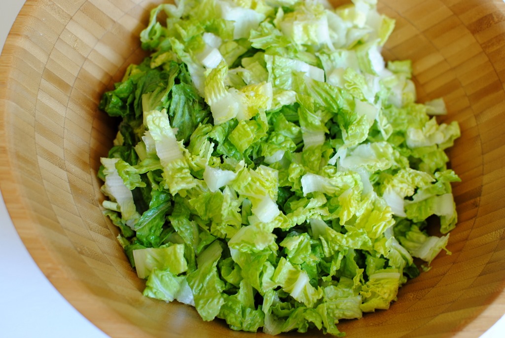 Simple Summer Chopped Salad Peanut Butter Fingers