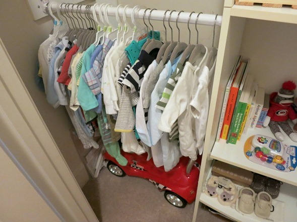 nursery closet
