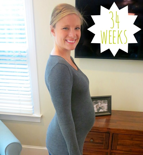 34 weeks pregnant
