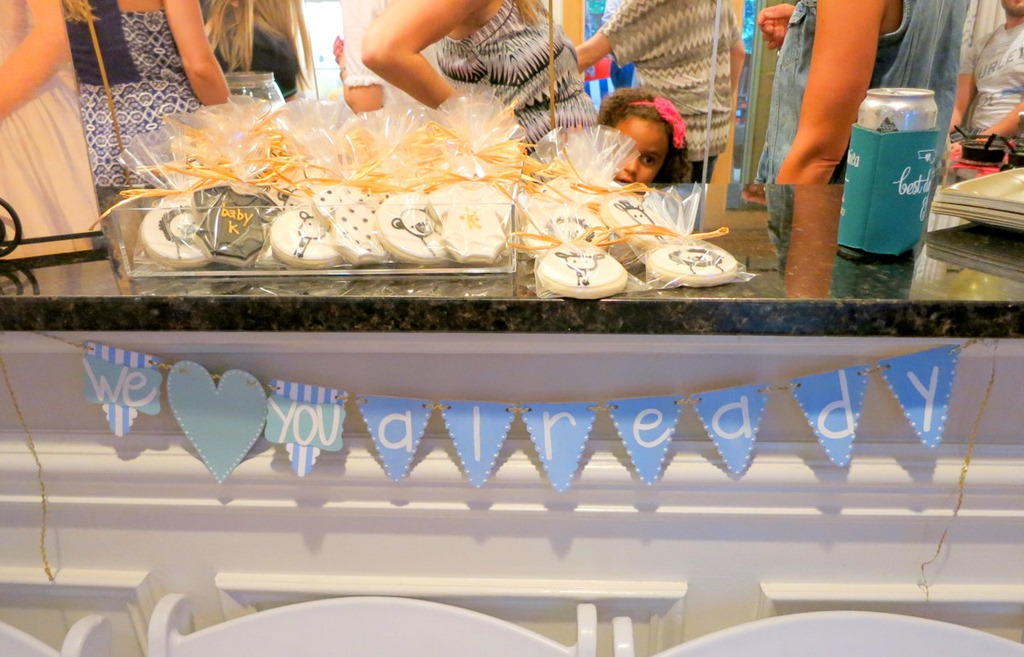 Couples Baby Shower Peanut Butter Fingers