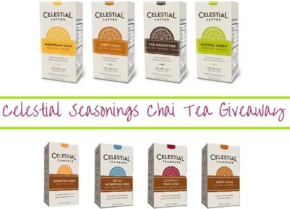 Celestial Seasonings Chai Tea Giveaway