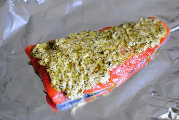 Pesto Salmon Recipe