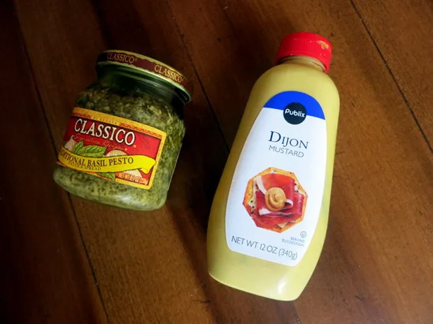 Pesto and Mustard