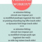 Prenatal Workout - A gentle total body workout! Click for picture demos of the exercises! Prenatal Workout - A gentle total body workout! Click for picture demos of the exercises!