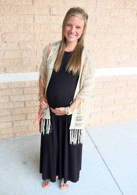 White Plum Maxi Dress
