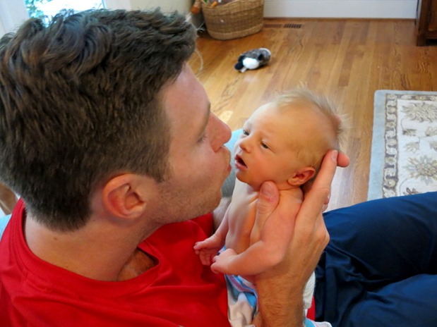 Dad and Baby Boy