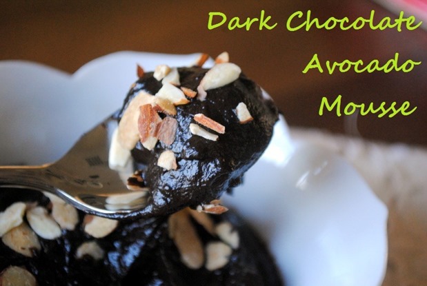 Dark Chocolate Avocado Mousse