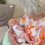 Great Grandma and Grandson
