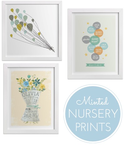 Minted Nursery Prints