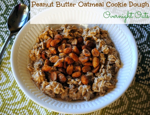Peanut Butter Cookie Dough Overnight Oats