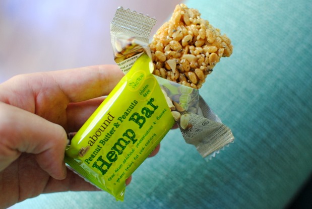 Peanut Butter Hemp Bars