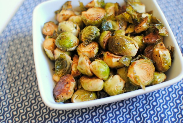 Roasted Balsamic Brussels Sprouts