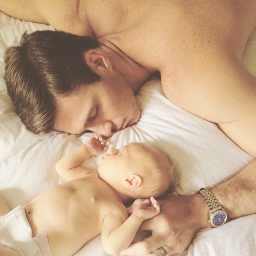 dad and baby boy