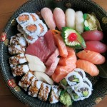 sushi tray sushi tray