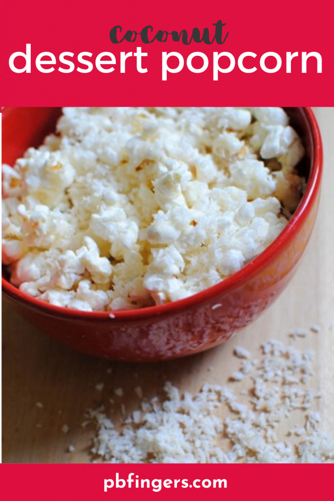 Coconut Dessert Popcorn