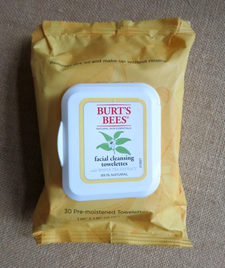 burt's bees cleansing wipes