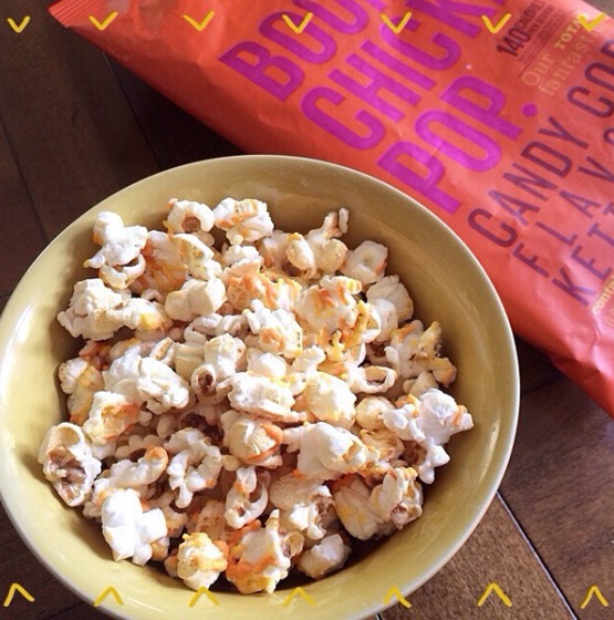 candy corn popcorn