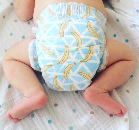 honest company banana diapers