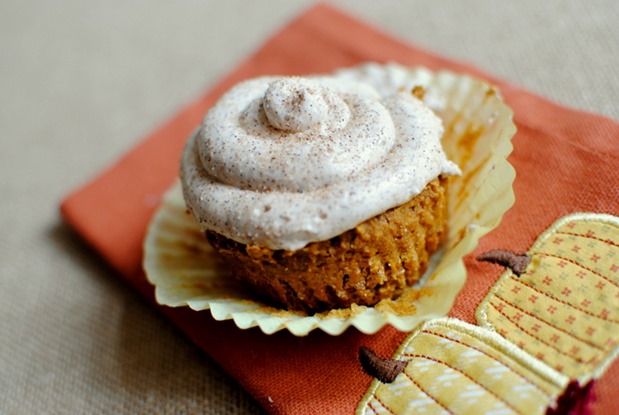 pumpkin spice cupcakes