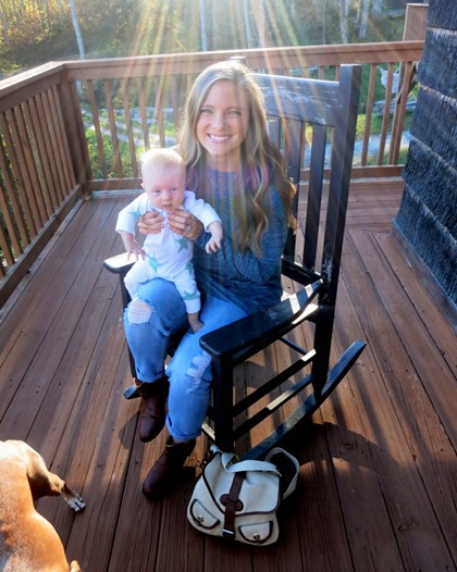 Banner Elk with Baby