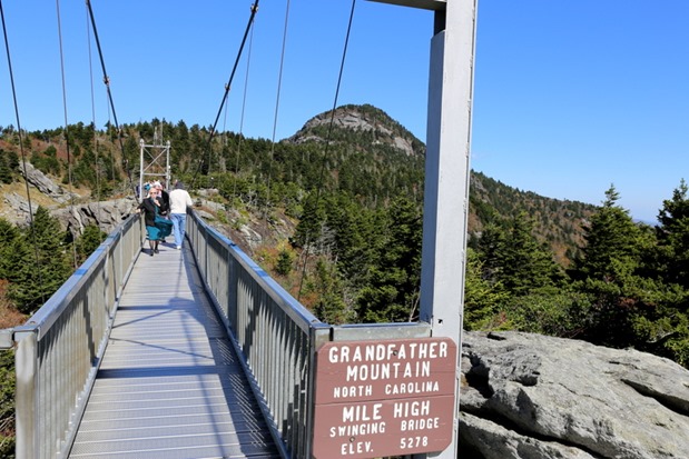 Grandfather Mountain Swinging Bridge