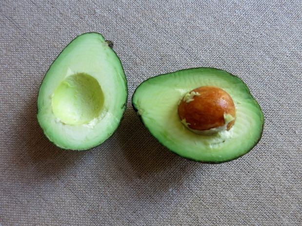 Halved Avocado