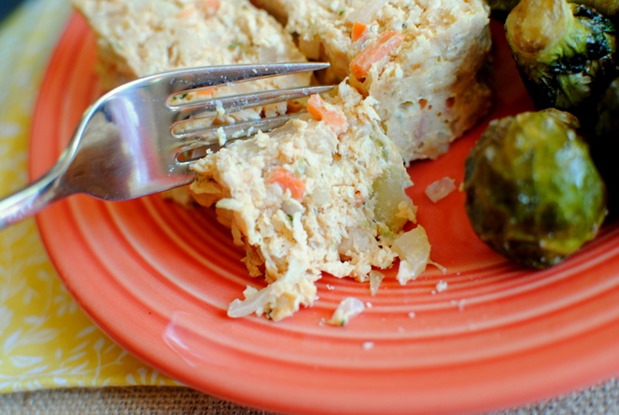 Healthy Buffalo Chicken Meatloaf Recipe