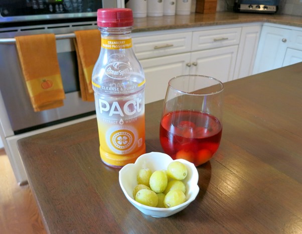 Ocean Spray PACt with Frozen Grapes