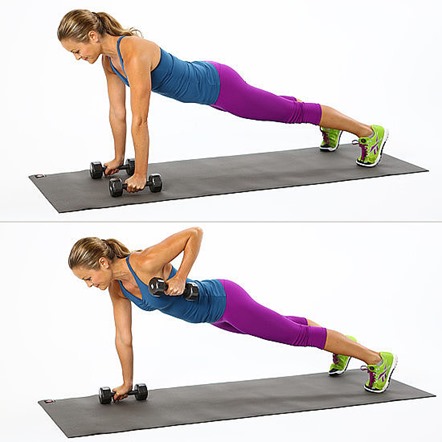 Plank Rows