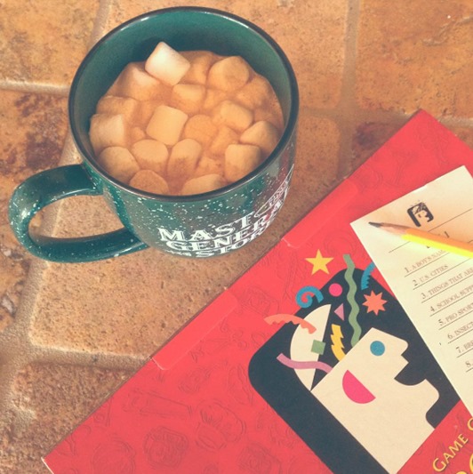 Scattergories and Hot Cocoa