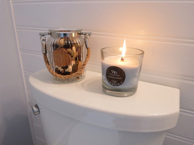 Woodwick Cashmere Blaket  Candle