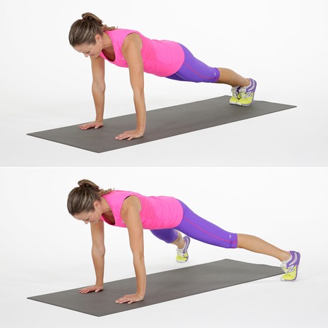 plank jacks