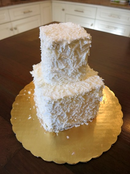 5 year anniversary Wedding Cake recreated
