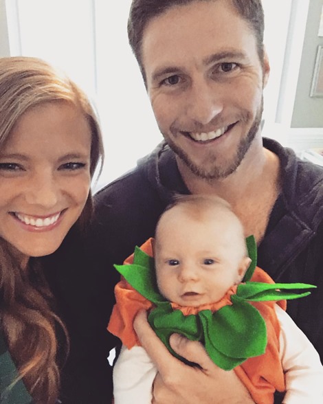 Baby's First HAlloween Pumpkin Costume