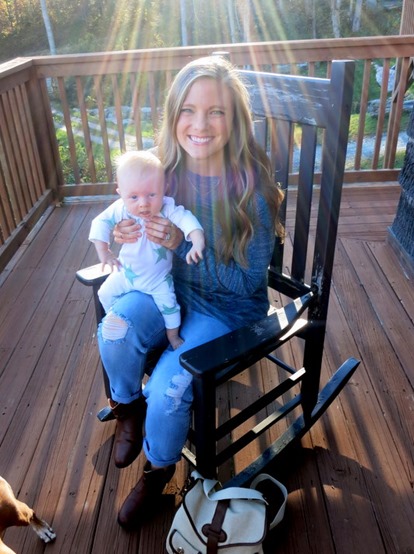 Banner Elk with Baby