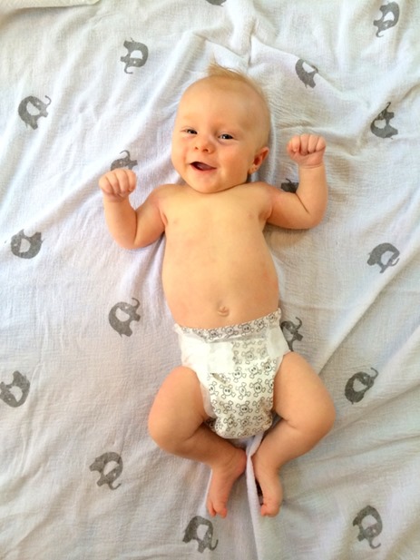 three month check in peanut butter fingers three month
