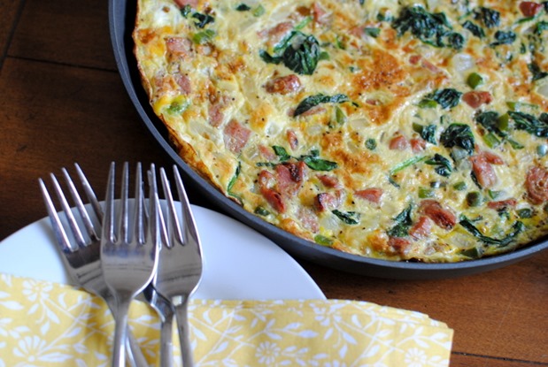 Easy Sausage and Chicken Frittata (Paleo and Whole30)