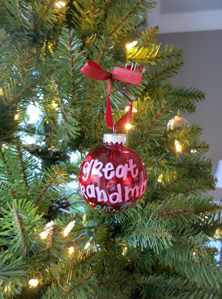 Great Grandma Ornament