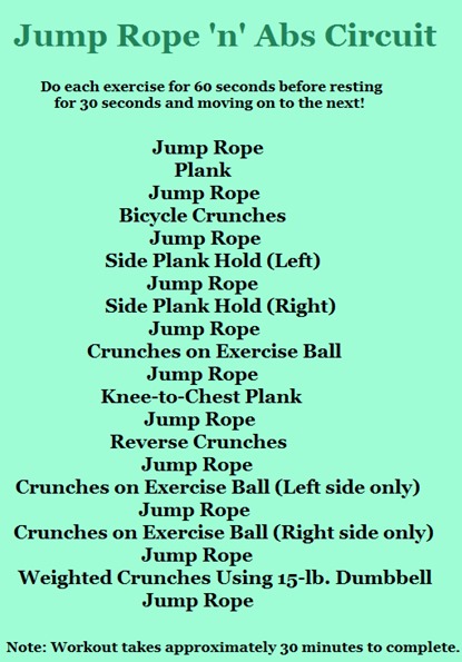 Jump Rope Ab Workout