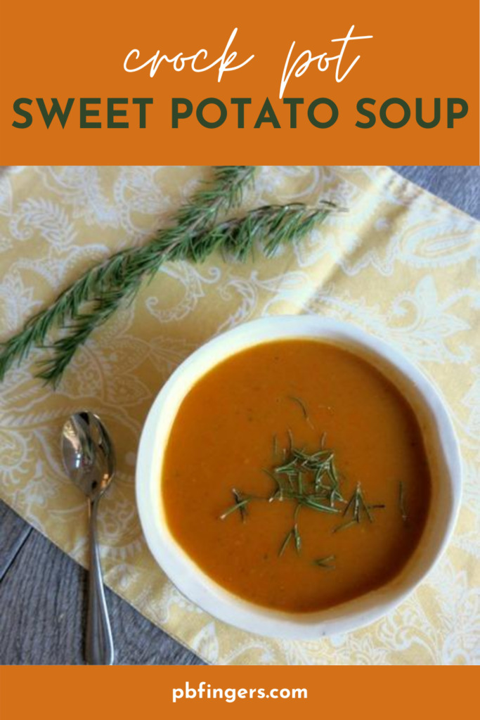 Crock Pot Sweet Potato Soup