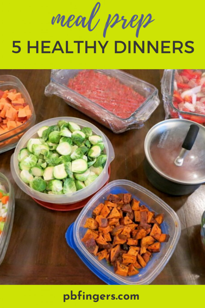 Meal Prep 5 Healthy Dinners