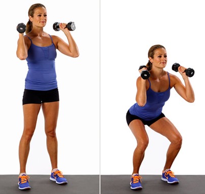 Dumbbell Squats
