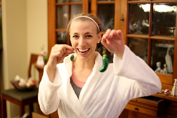 pickle ornament tiny