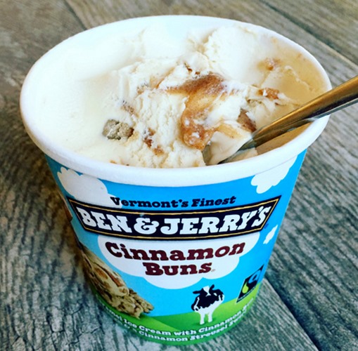 Ben & Jerry's Cinnamon Buns Ice Cream