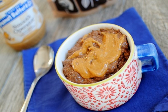 Chocolate Peanut Butter Chia Seed Pudding