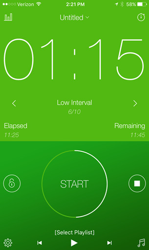 Interval Timer App