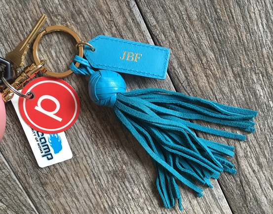 Marc and Graham Tassel Keychain