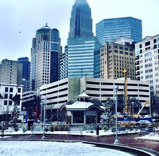 Snow in Charlotte