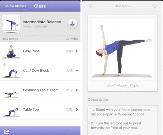 Yoga Studio app